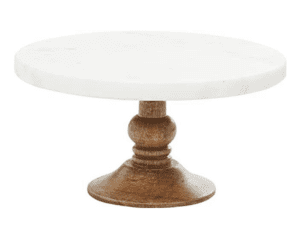 cake-pedestal-marble-and-wood