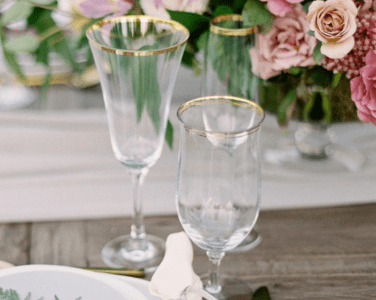 Glassware Rental in Santa Barbara County