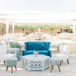 furniture at a wedding event