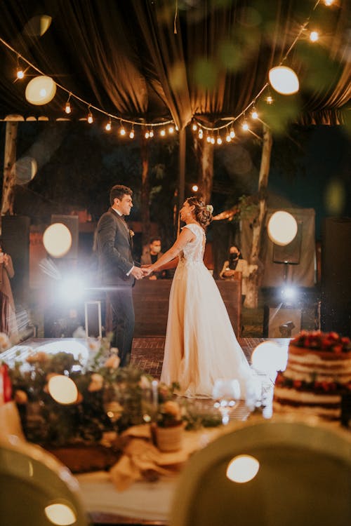 wedding event under canopy shelter